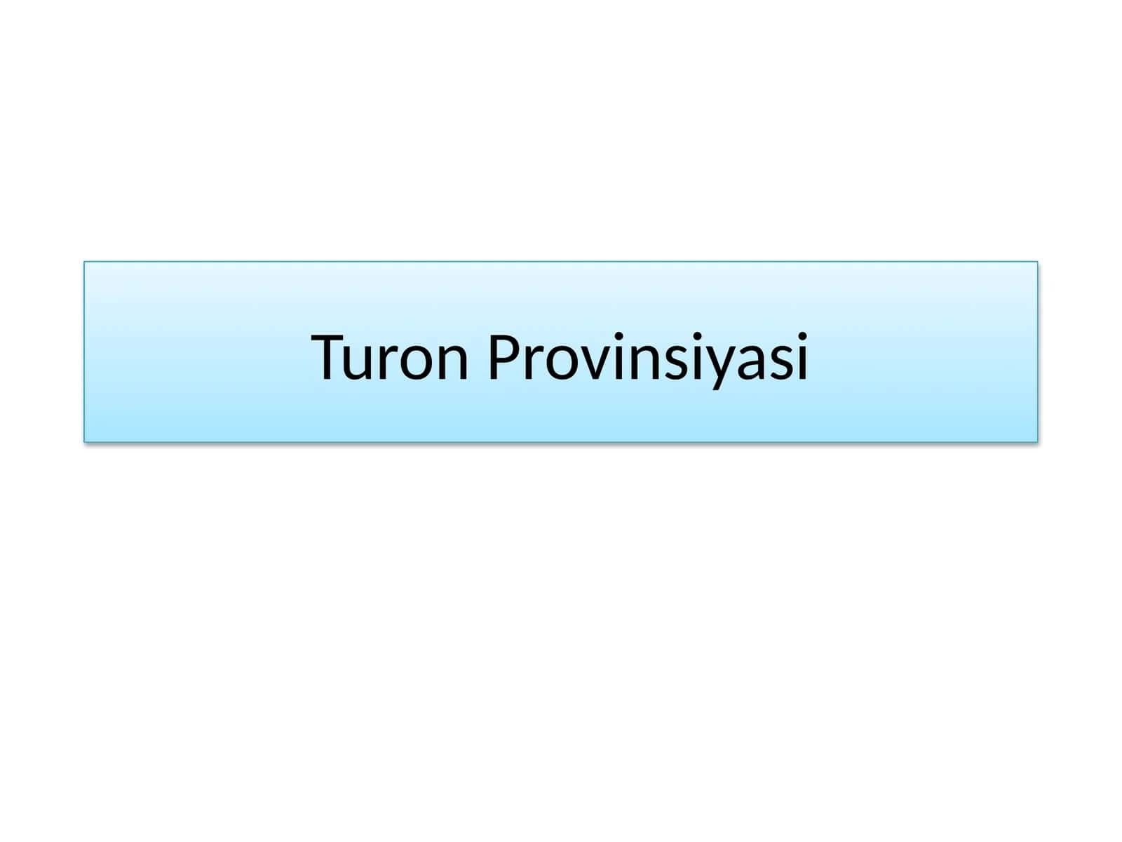 Turon Provinsiyasi