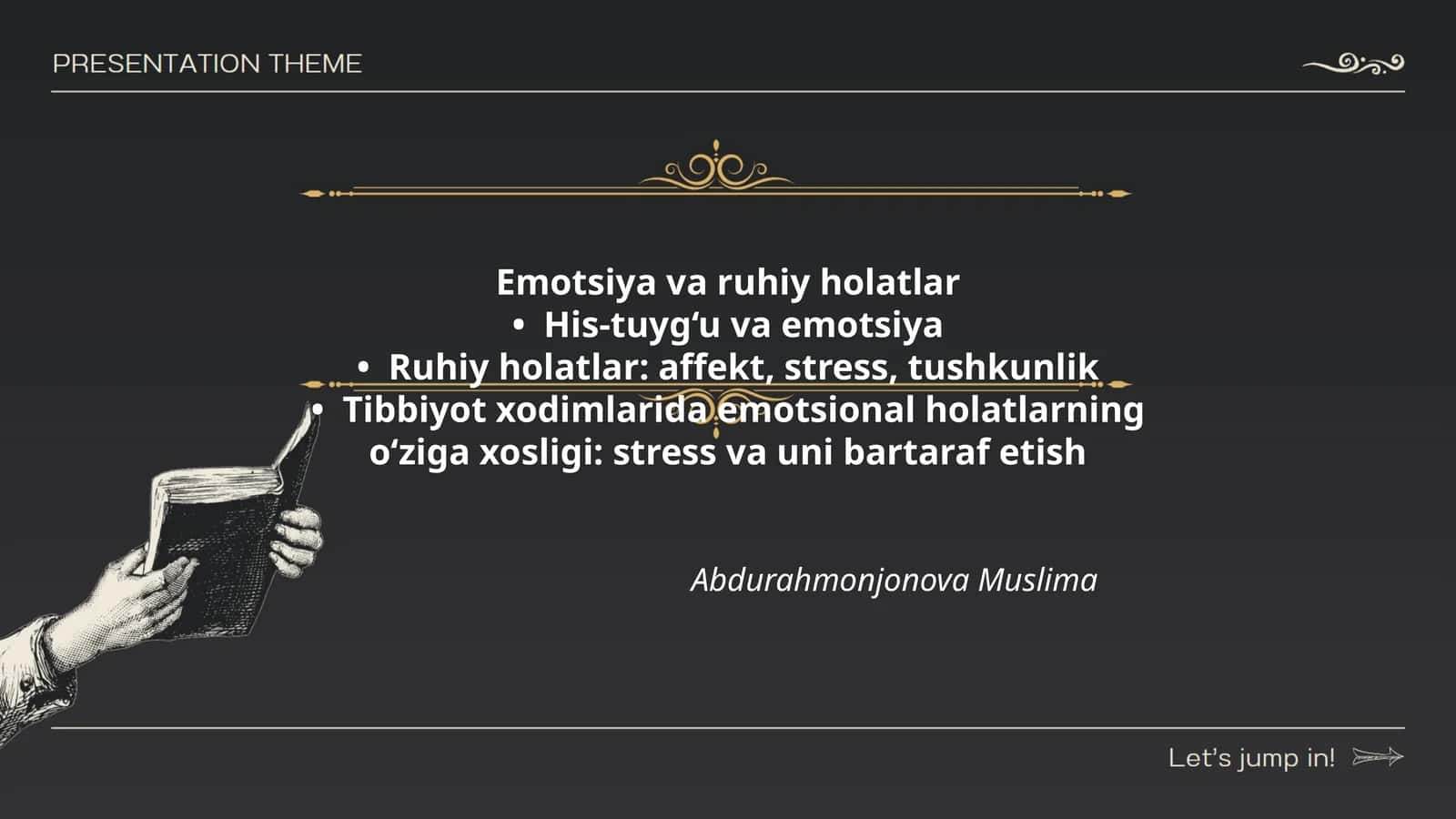 Emotsiya va ruhiy holatlar