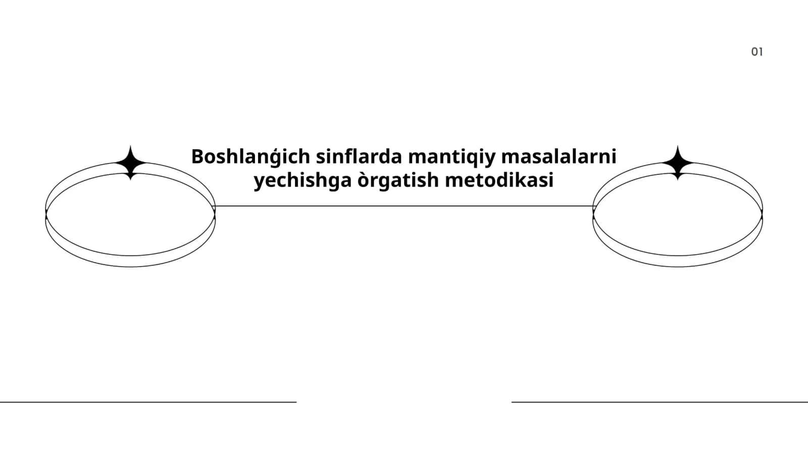 Boshlanģich sinflarda mantiqiy masalalarni yechishga òrgatish metodikasi