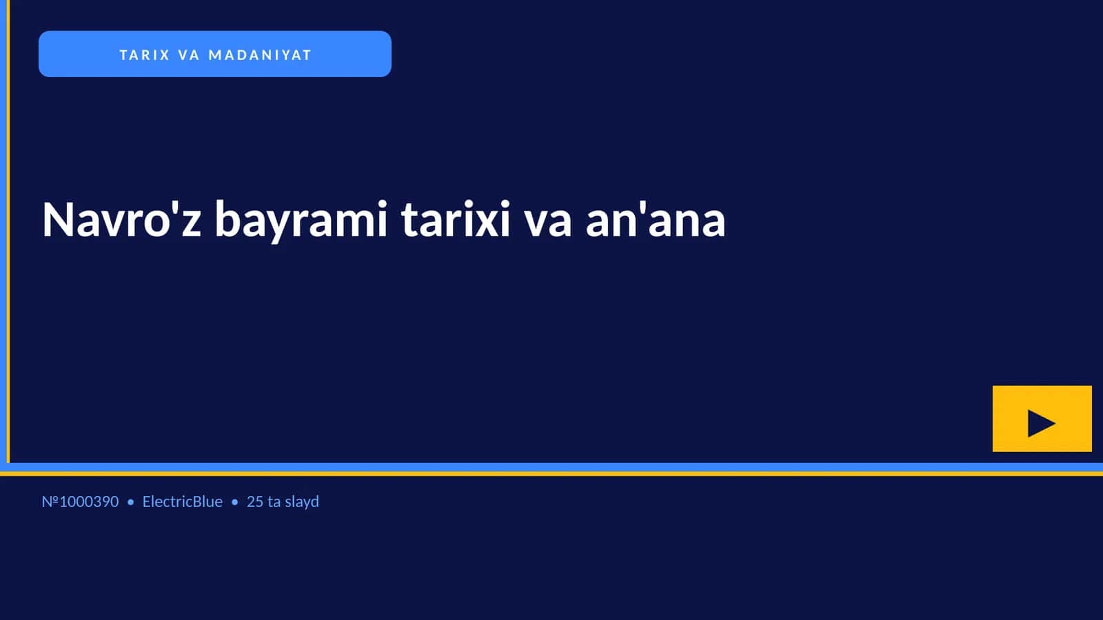 Navro'z bayrami tarixi va an'ana
