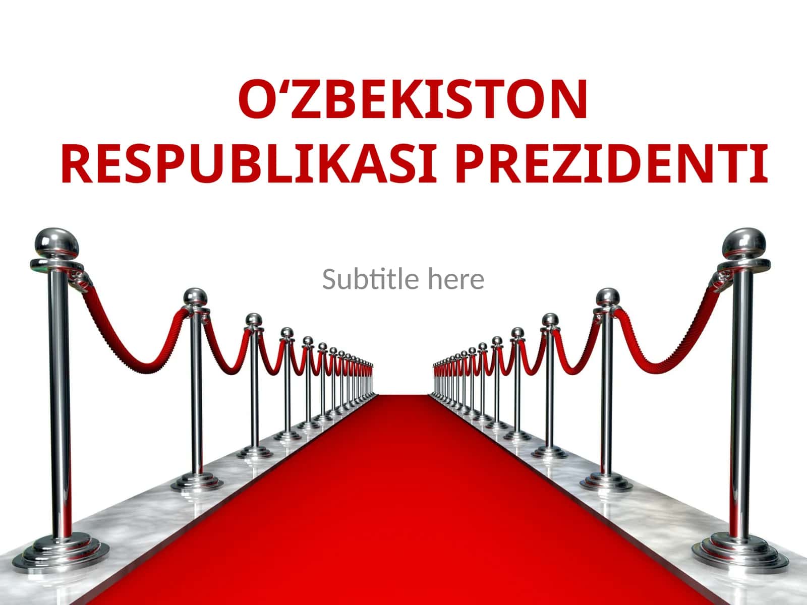 O‘zbekiston Respublikasi Prezidenti