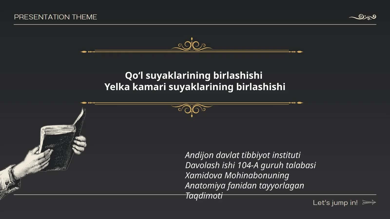 Qo‘l suyaklarining birlashishi