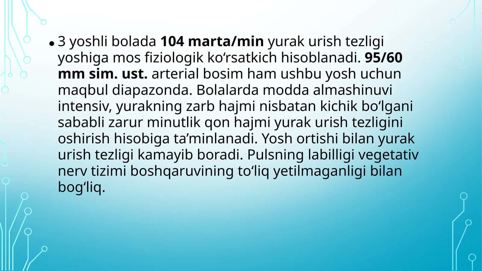 Yurak-qontomirtiziminingembriogenezi