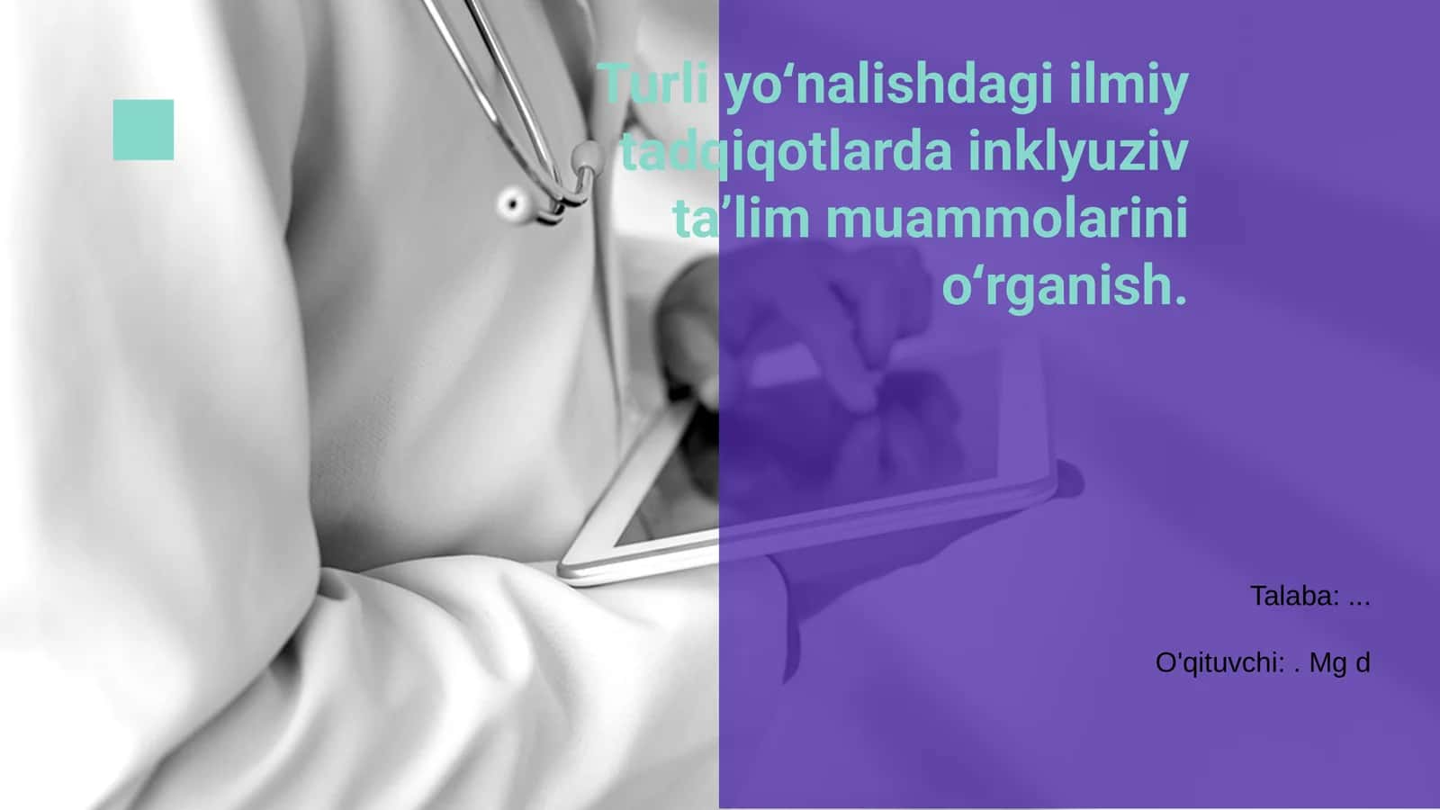 Turli yo‘nalishdagi ilmiy tadqiqotlar