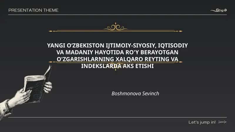 Yangi Oʻzbekistonda korrupsiyaga qarshi kurash va Transparency International korrupsiya qabul qilinish indeksi taʼsiri