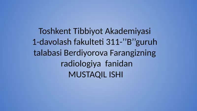 Osteomalyatsiya (Osteo-suyak va yunoncha malacia)