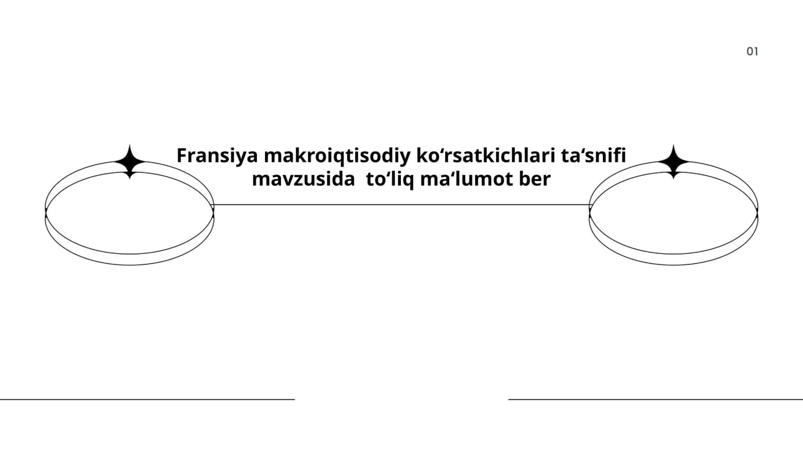 Makroiqtisodiy ko‘rsatkichlar ta‘snifi