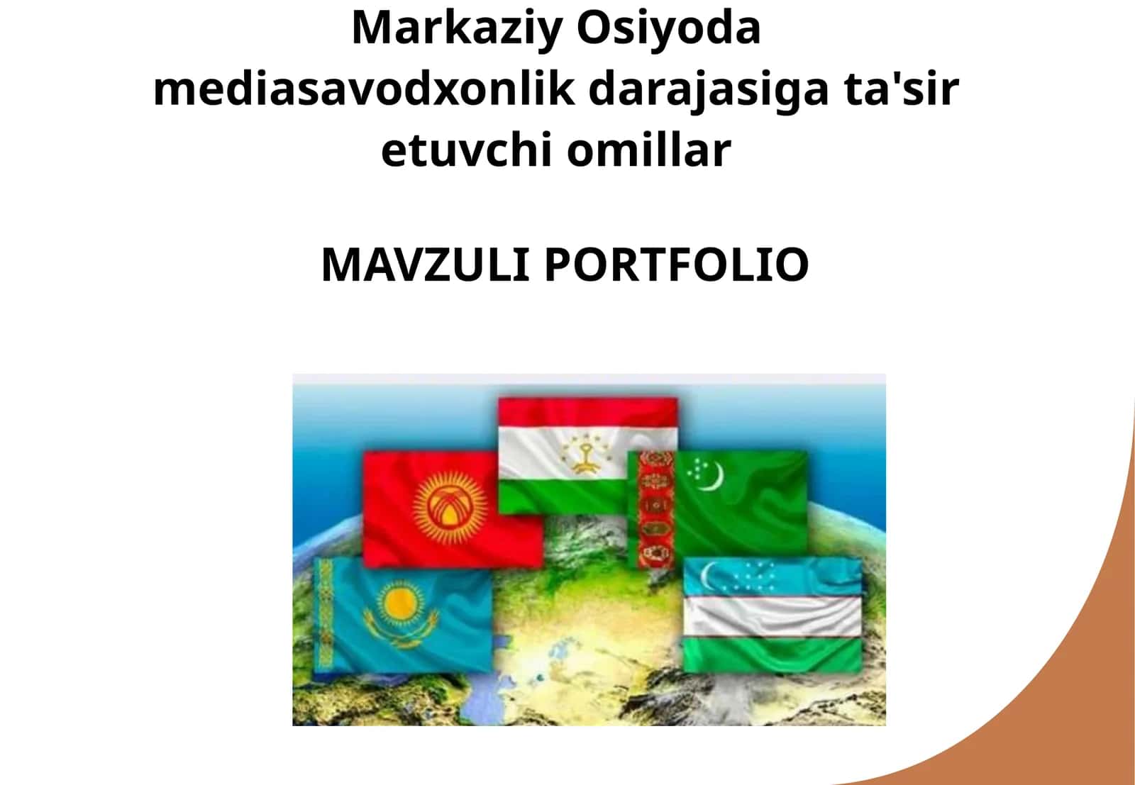 Markaziy Osiyoda mediasavodxonlik darajasiga ta'sir etuvchi omillar