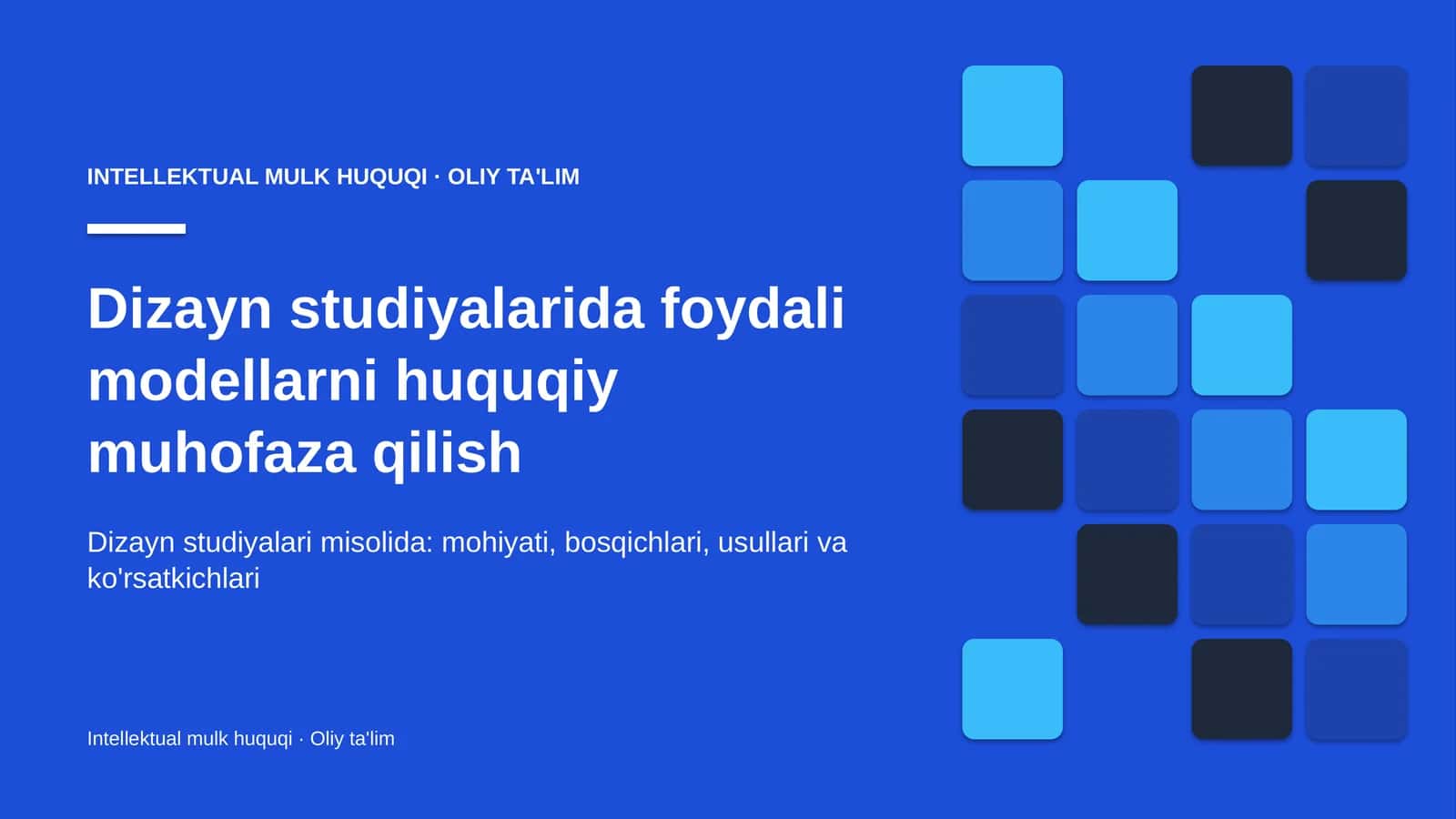 Intellektual Mulk Huquqi