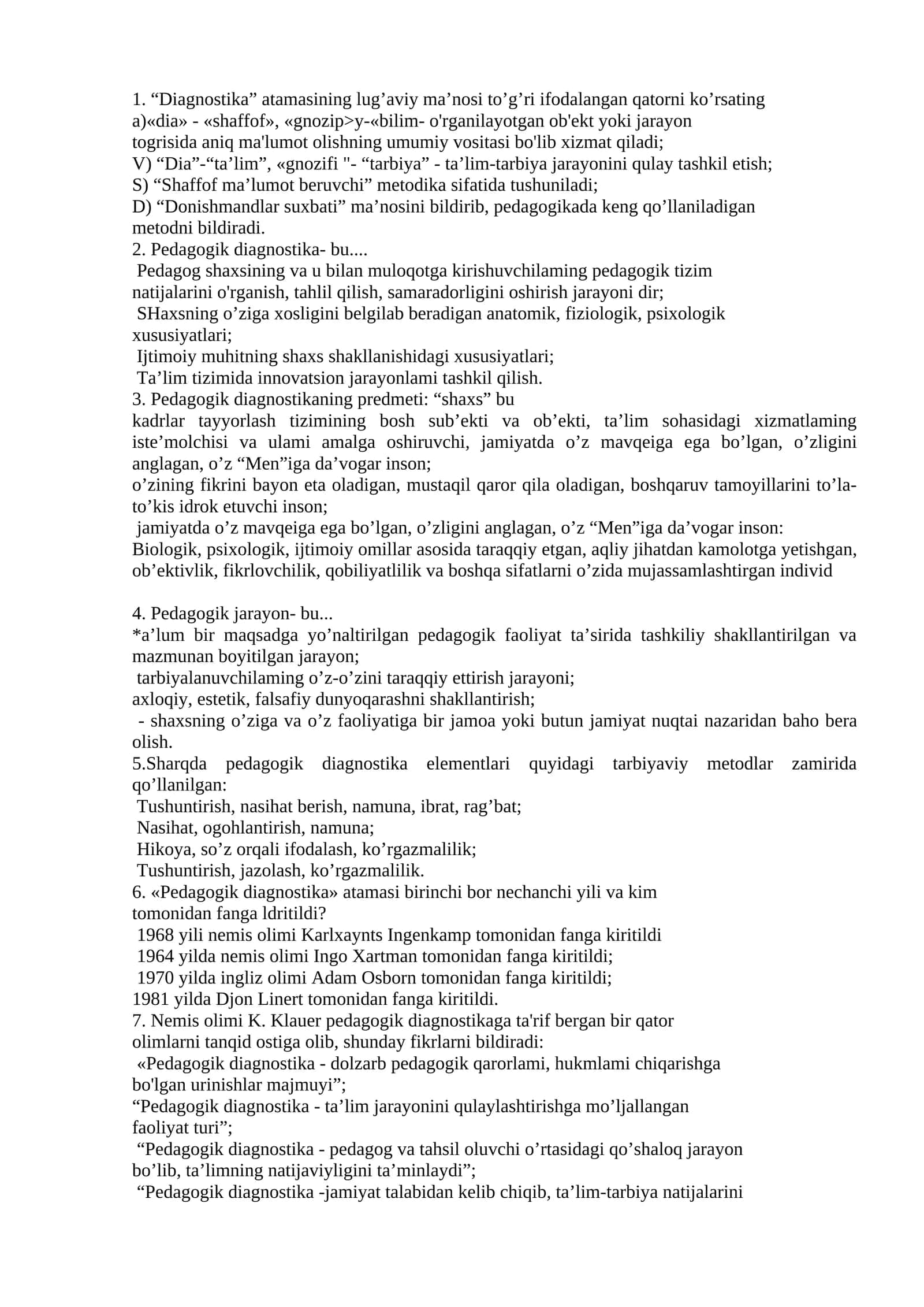 Diagnostika