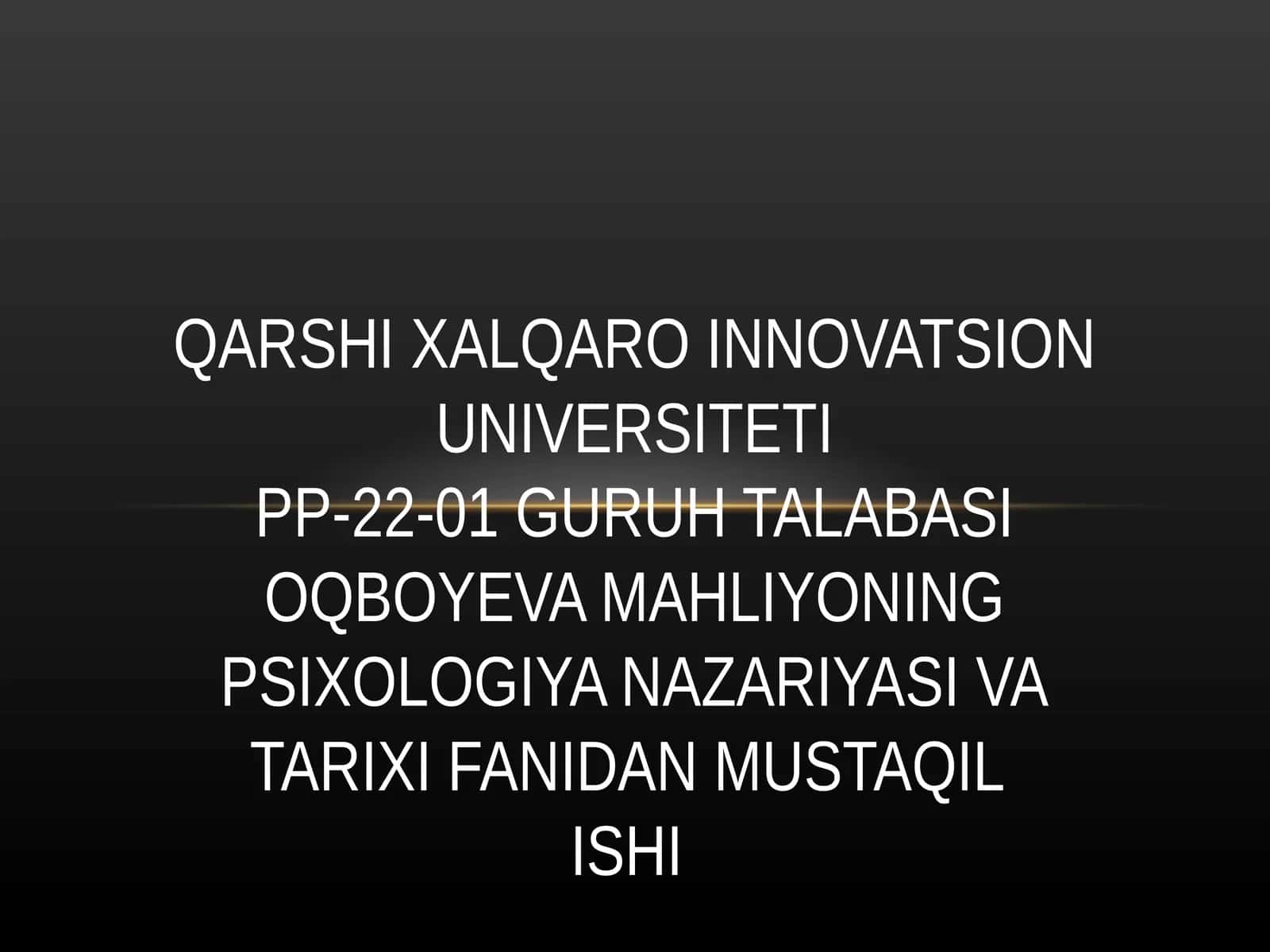 FRANSUZ PSIXOLOGIYASINING RIVOJLANISHI