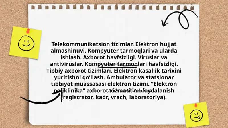 Telekommunikatsion tizimlar