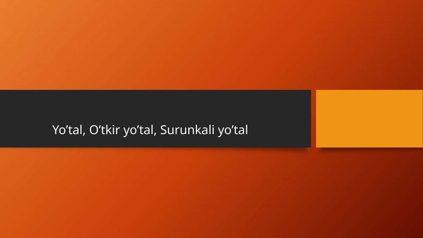 O’tkir yo’tal, Surunkali yo’tal