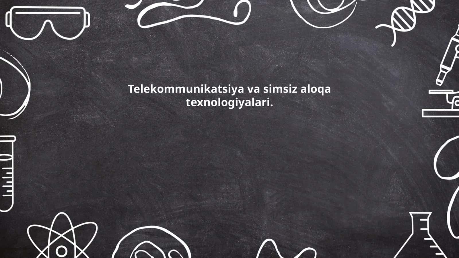Mobil aloqa texnologiyalari