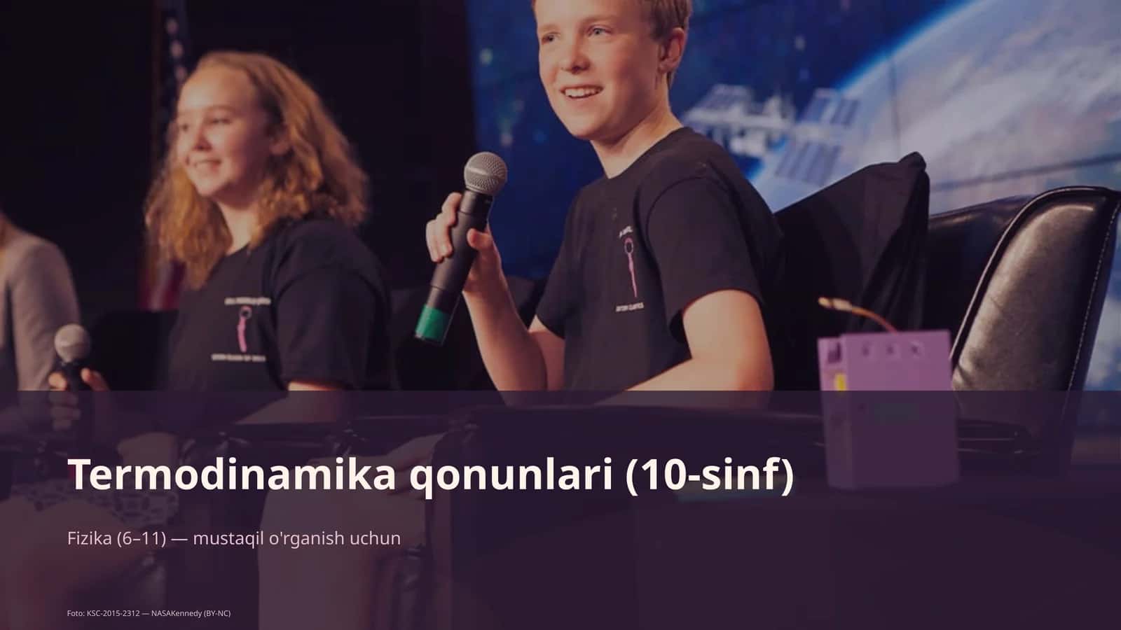Termodinamika qonunlari (10-sinf)