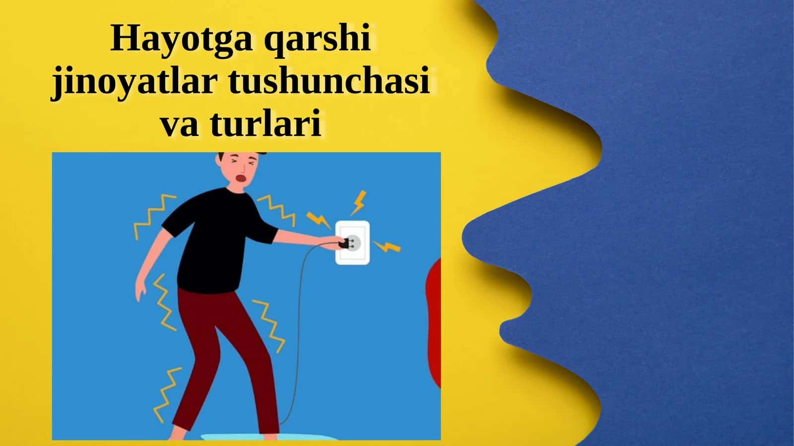 Hayotga qarshi jinoyatlar tushunchasi va turilari