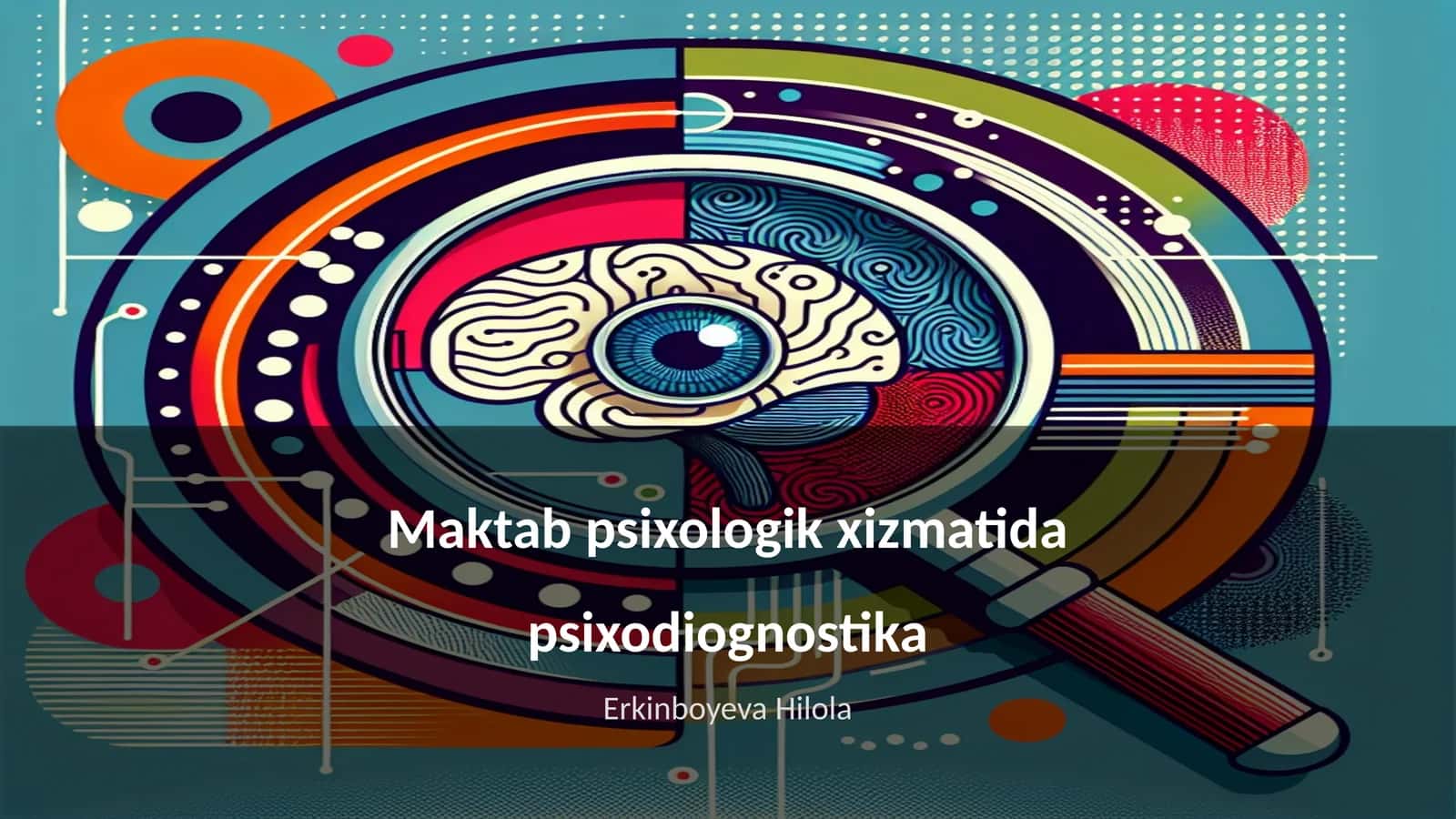 Maktab psixologik xizmatida psixodiognostika