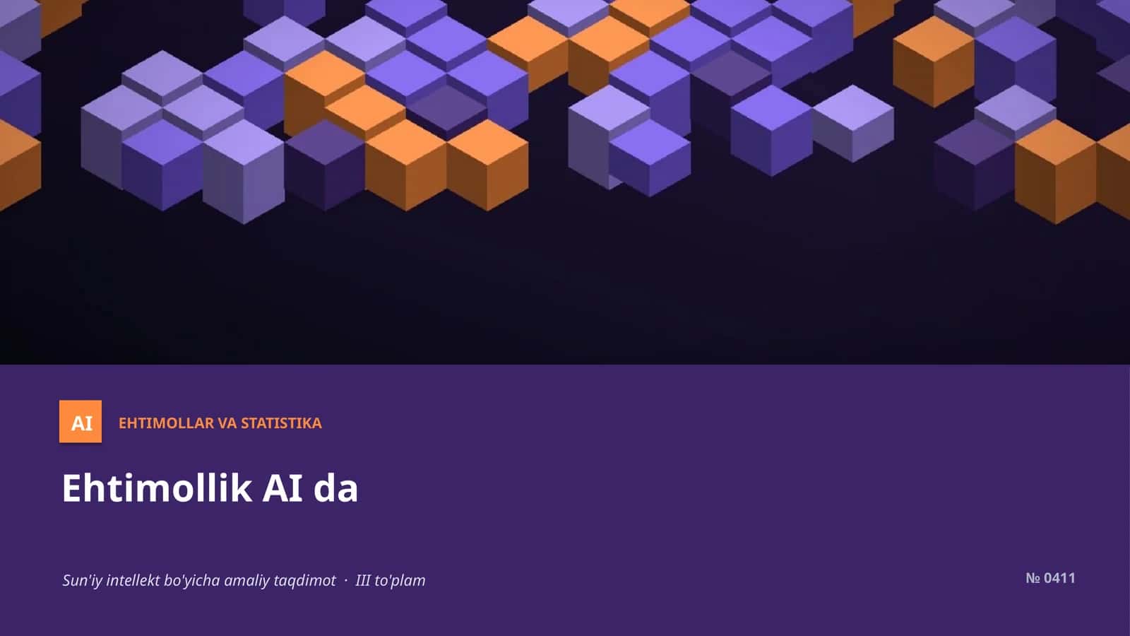 Ehtimollar va statistika