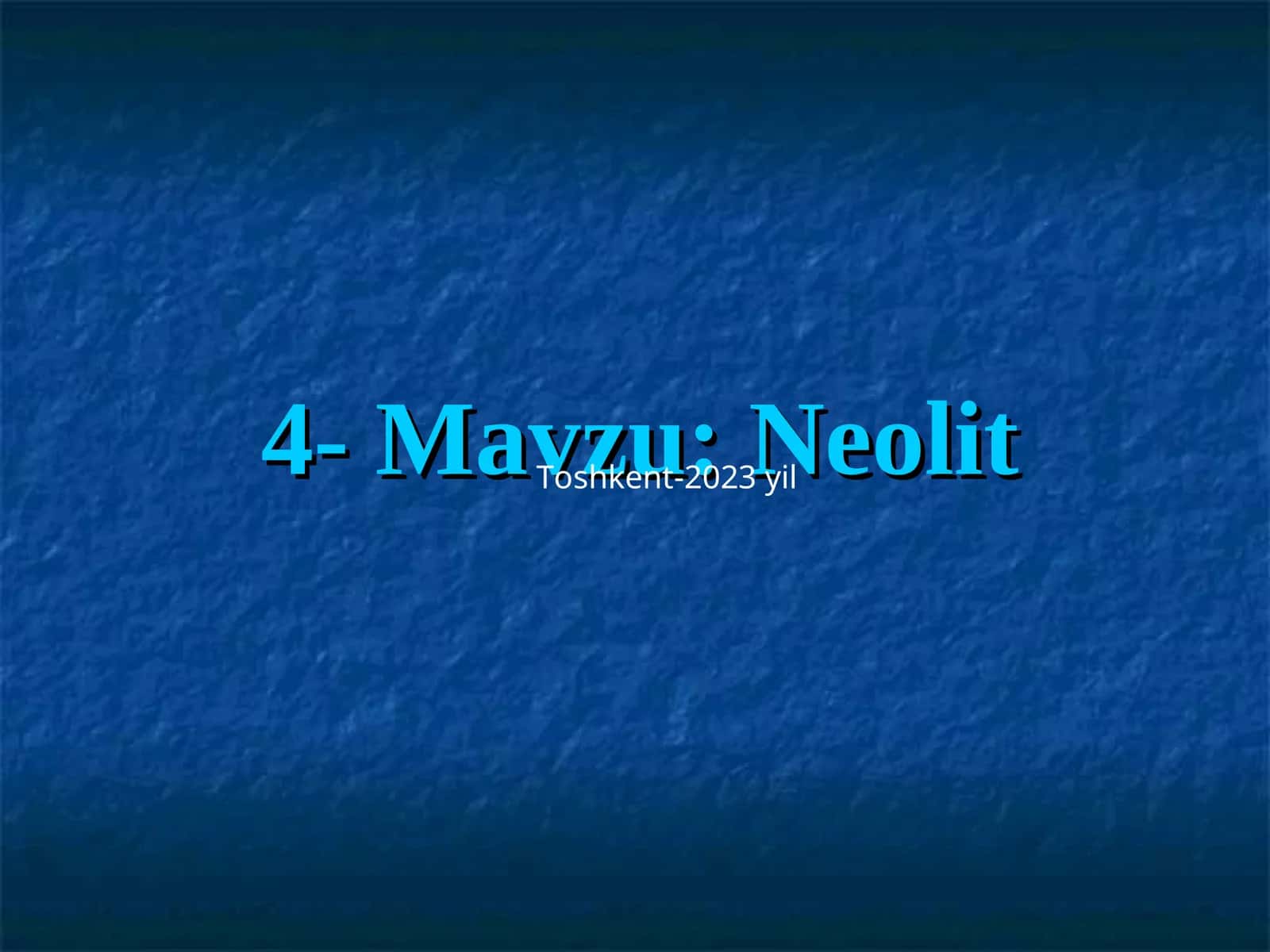Neolit