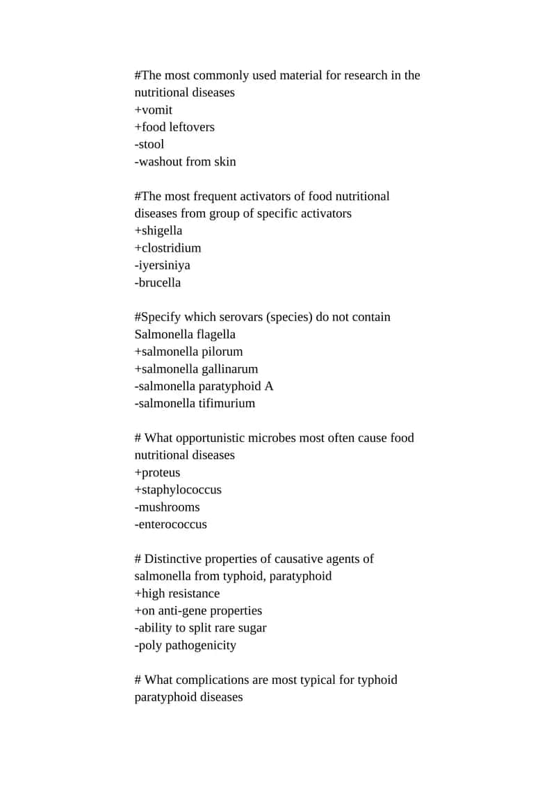 Research on Nutritional Diseases