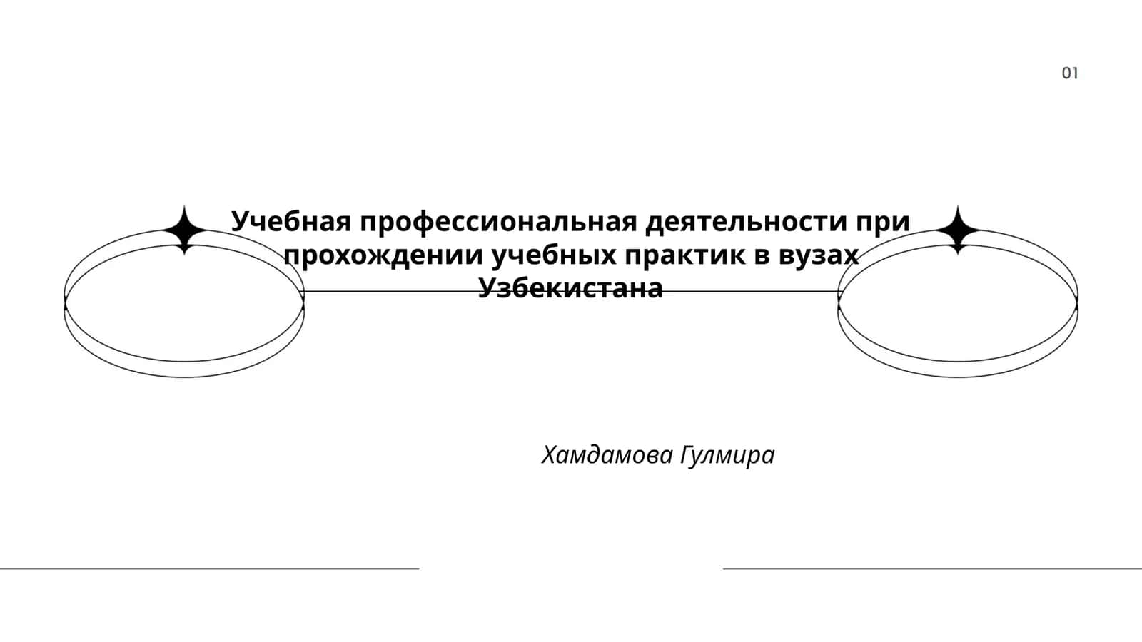 Учебная профессиональная деятельности при прохождении учебных практик в вузах Узбекистана
