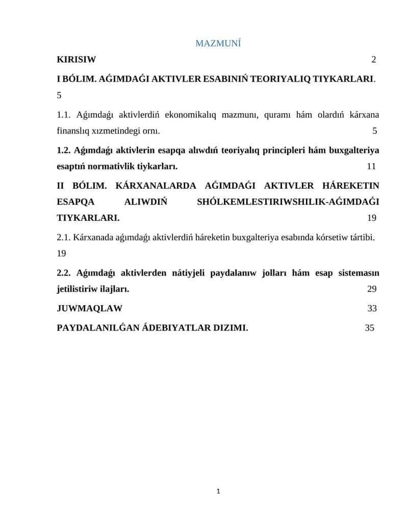 Aǵımdaǵı Aktivler