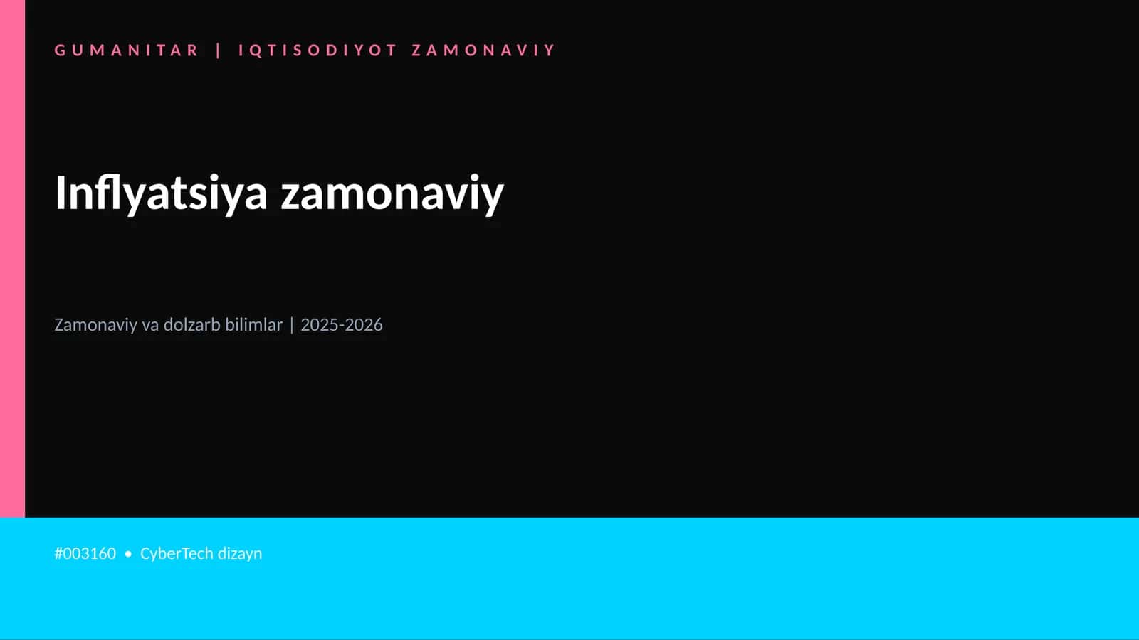 Inflyatsiya zamonaviy