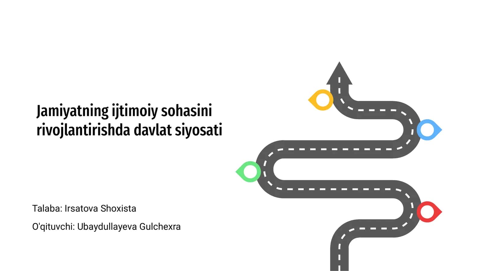 Jamiyatning ijtimoiy sohasini rivojlantirishda davlat siyosati