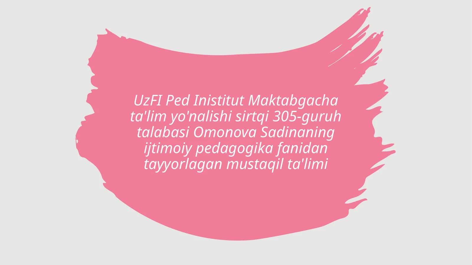 Ijtimoiy pedagogik tadqiqotning mohiyati