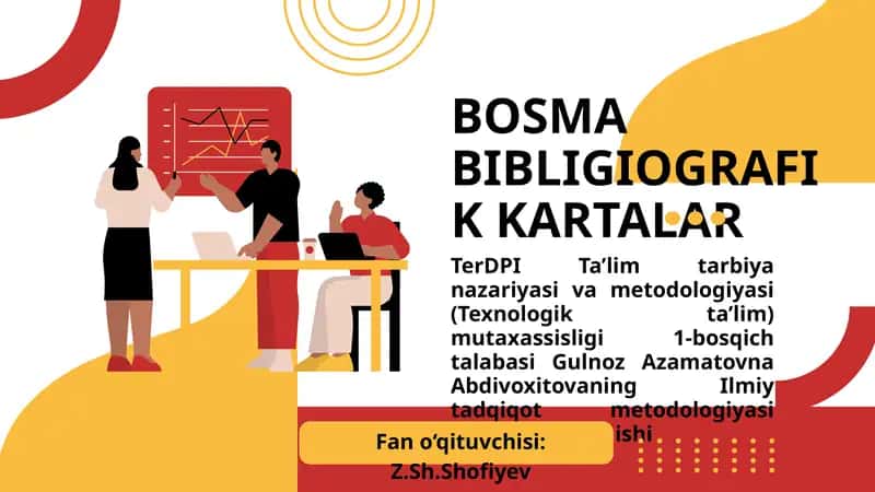 bosma bibliografik kartalar