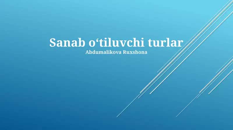 Yaroqli Dehqonchilik Yerlarini Tiklash