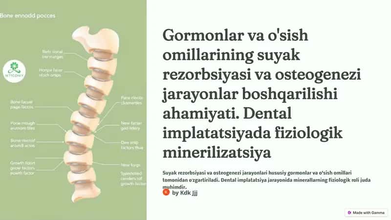 O'sish omillari