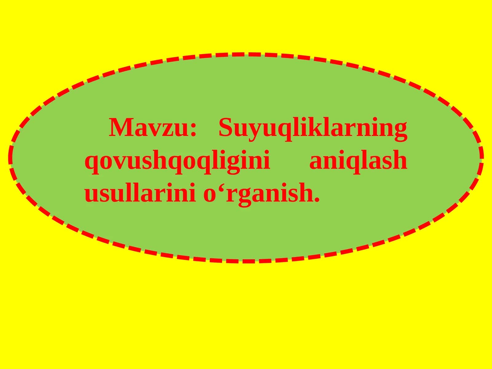Suyuqliklarning qovushqoqligini aniqlash usullarini o‘rganish