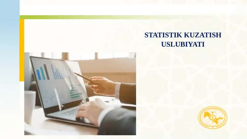 STATISTIK KUZATISH USLUBIYATI
