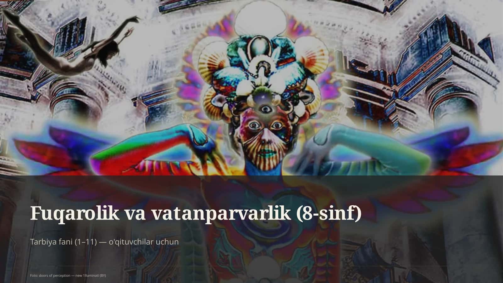 Fuqarolik va vatanparvarlik (8-sinf)