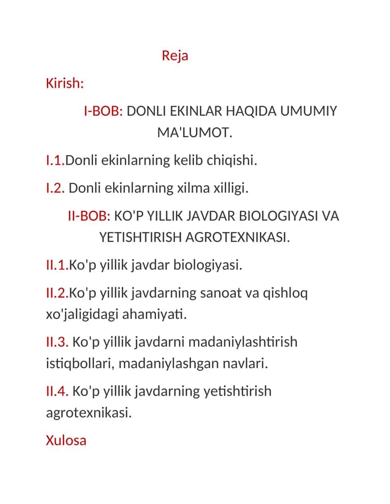 Donli ekinlar