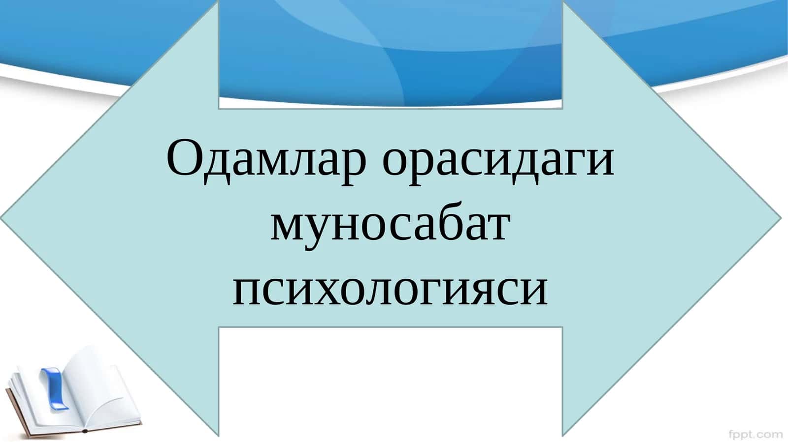 Ўзаро муносабатлар классификацияси