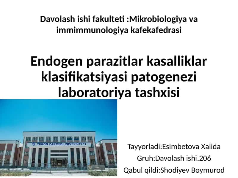 Parazitologiya