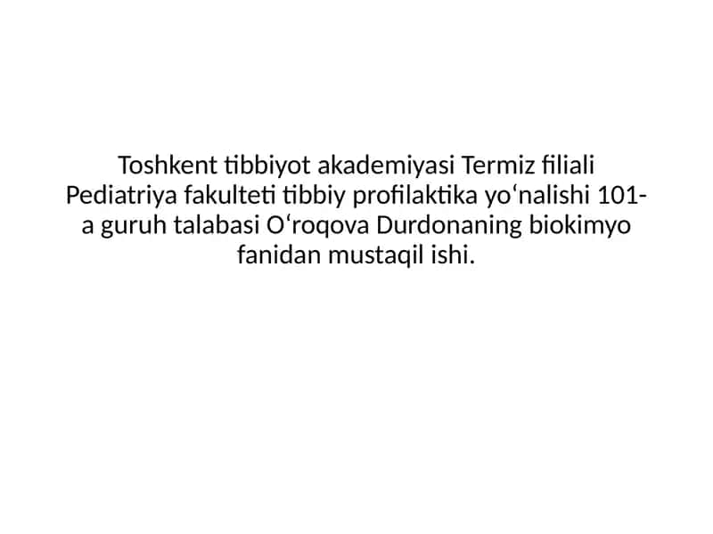 Metabolizm