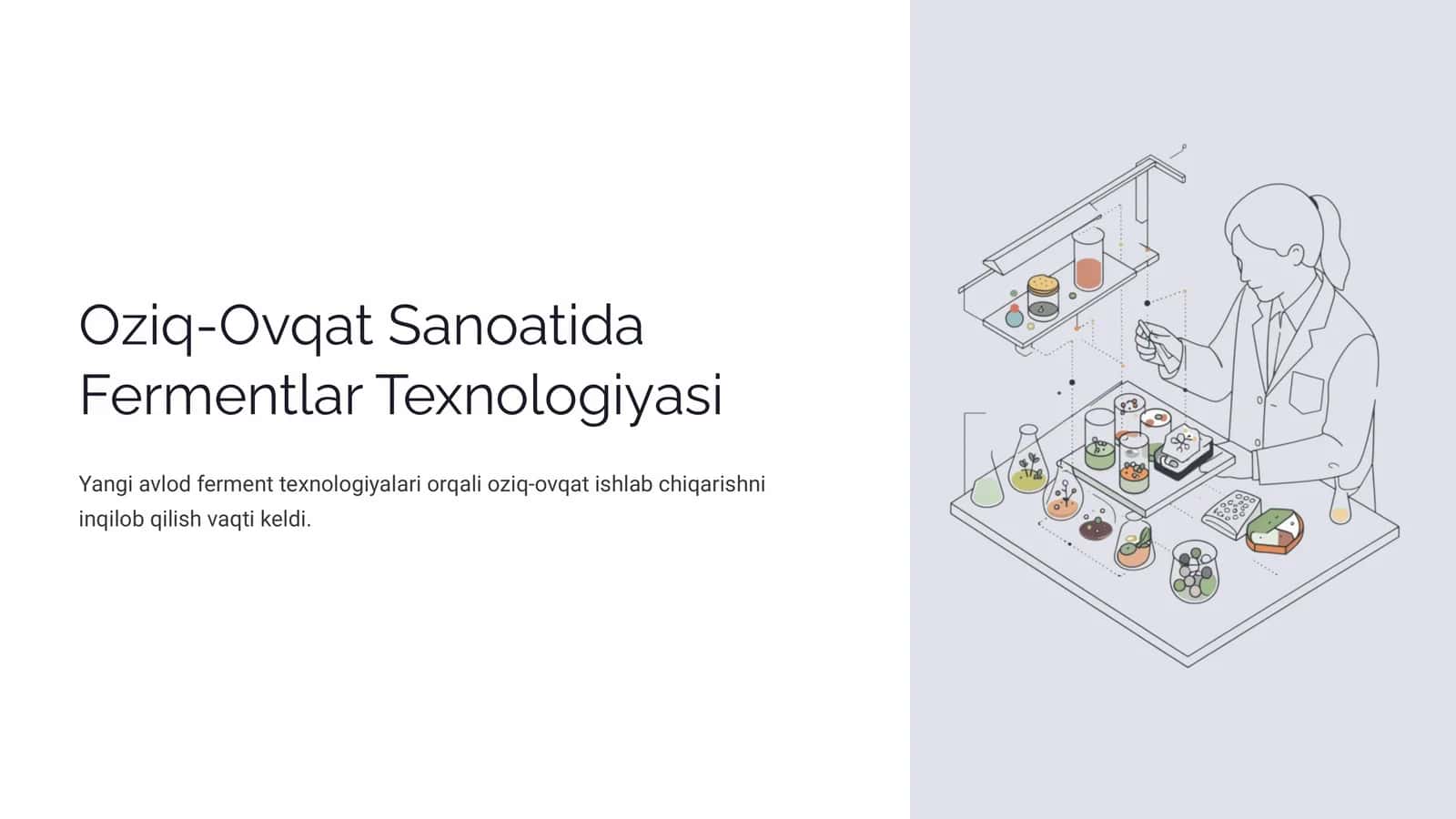 Oziq-Ovqat Sanoatida Fermentlar Texnologiyasi
