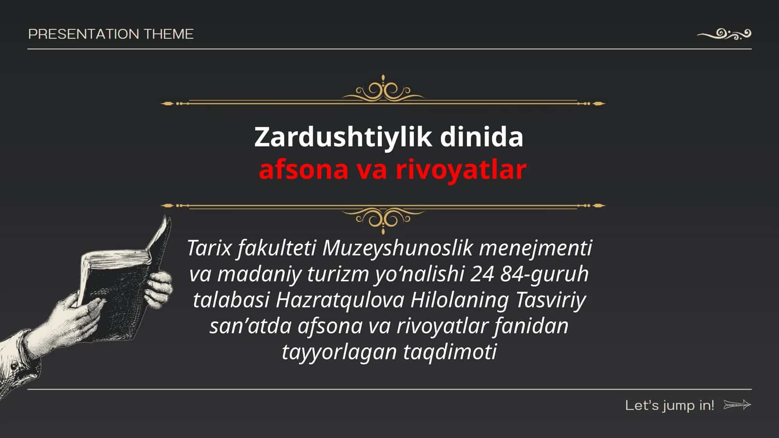 Zardushtiylik dinida afsona va rivoyatlar