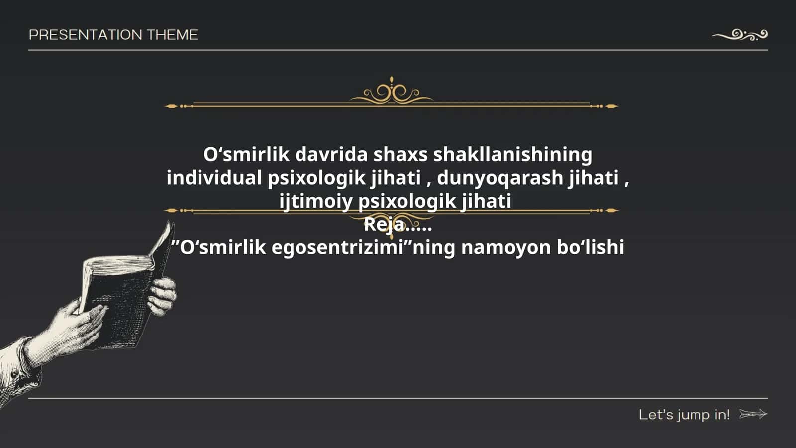 Oʻsmirlik egosentrizimi