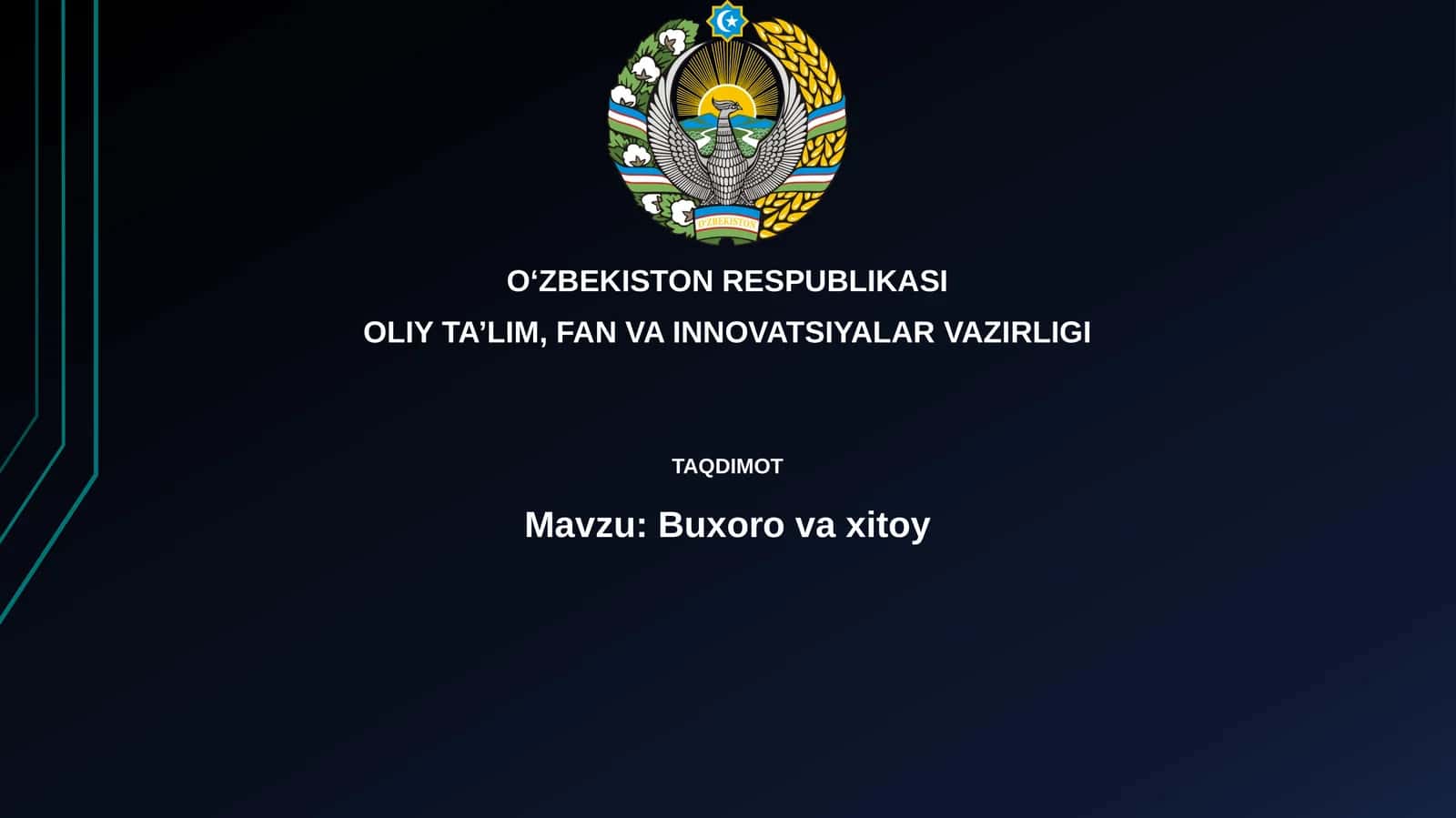 Buxorovaxitoy