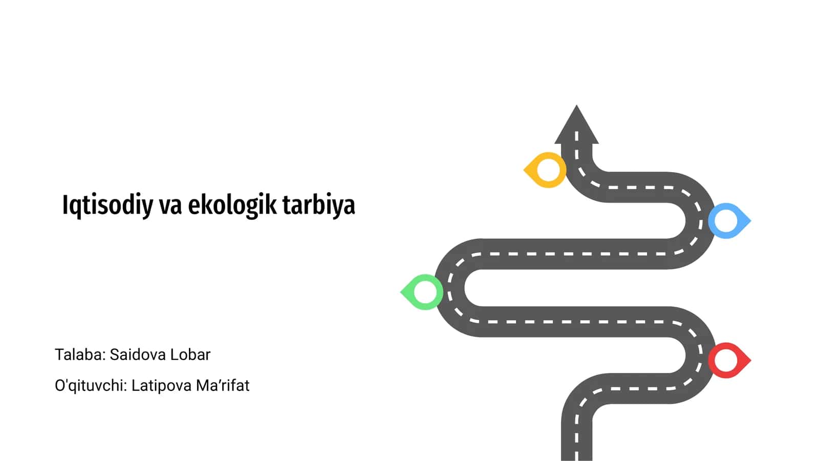 Iqtisodiy va ekologik tarbiya