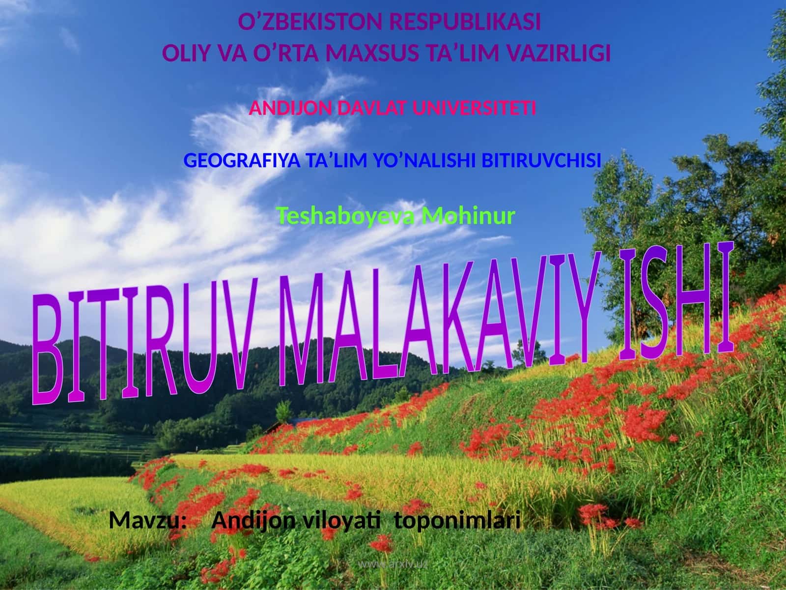 Andijonviloyatitoponimlari