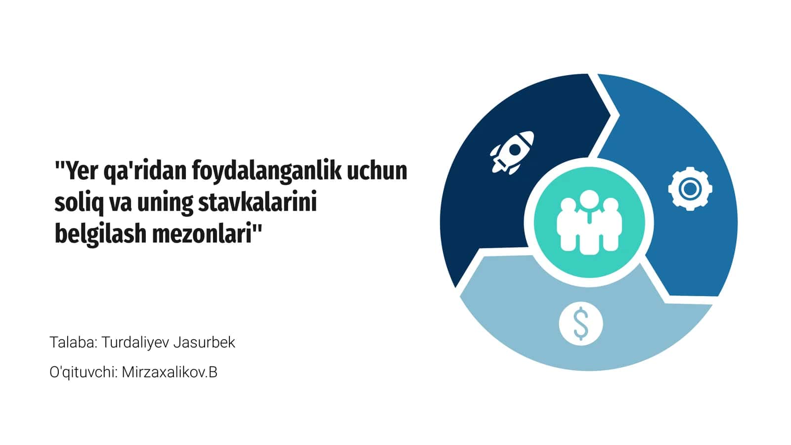 Yer qa'ridan foydalanganlik uchun soliq va uning stavkalarini belgilash mezonlari