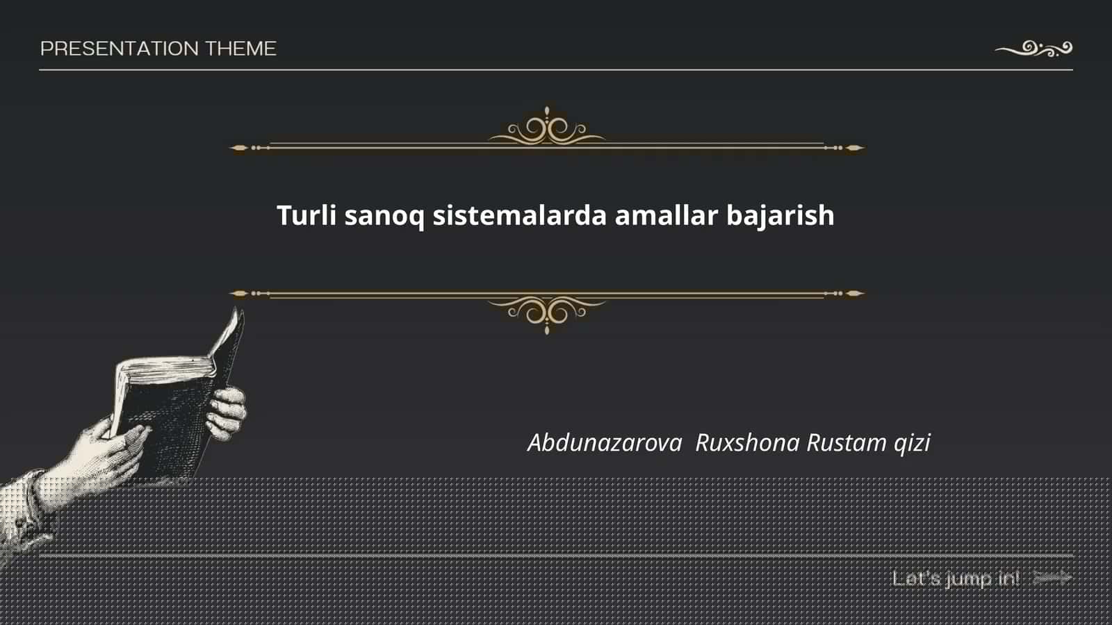 O‘nlik sanoq sistemasida qo‘shish