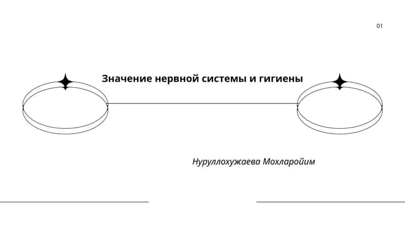 Значение нервной системы и гигиены
