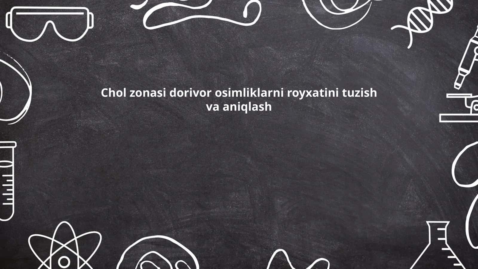 Dori-darmon o'simliklarning tasnifi