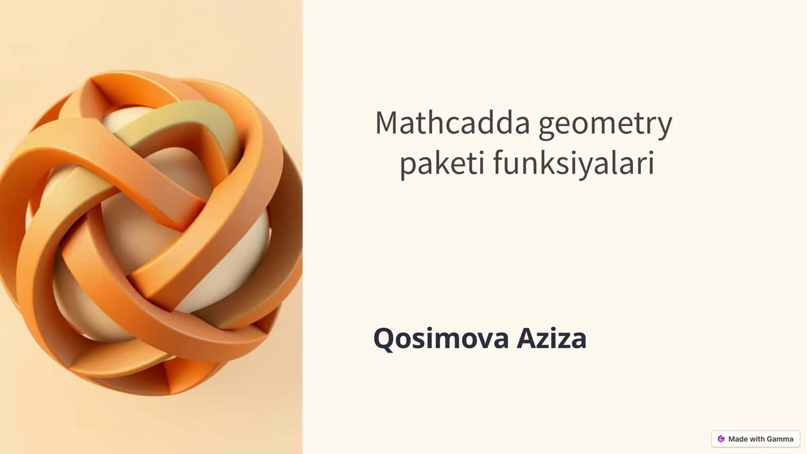 Mathcaddageometry